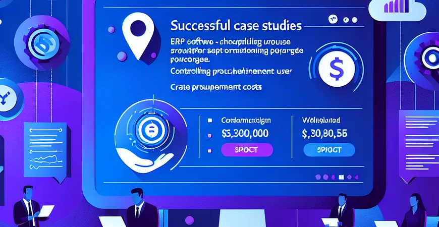 ERP 软件在采购成本控制中的成功应用案例